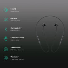 OnePlus Bullets Wireless Z2 ANC Earphones with 45dB Hybrid ANC Bluetooth Headset  (Boomin Black, In the Ear)