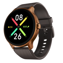 Noise Fuse 1.38'' Round Display with Bluetooth Calling, Metallic Finish,IP68 Rating Smartwatch  (Brown Strap, Regular)