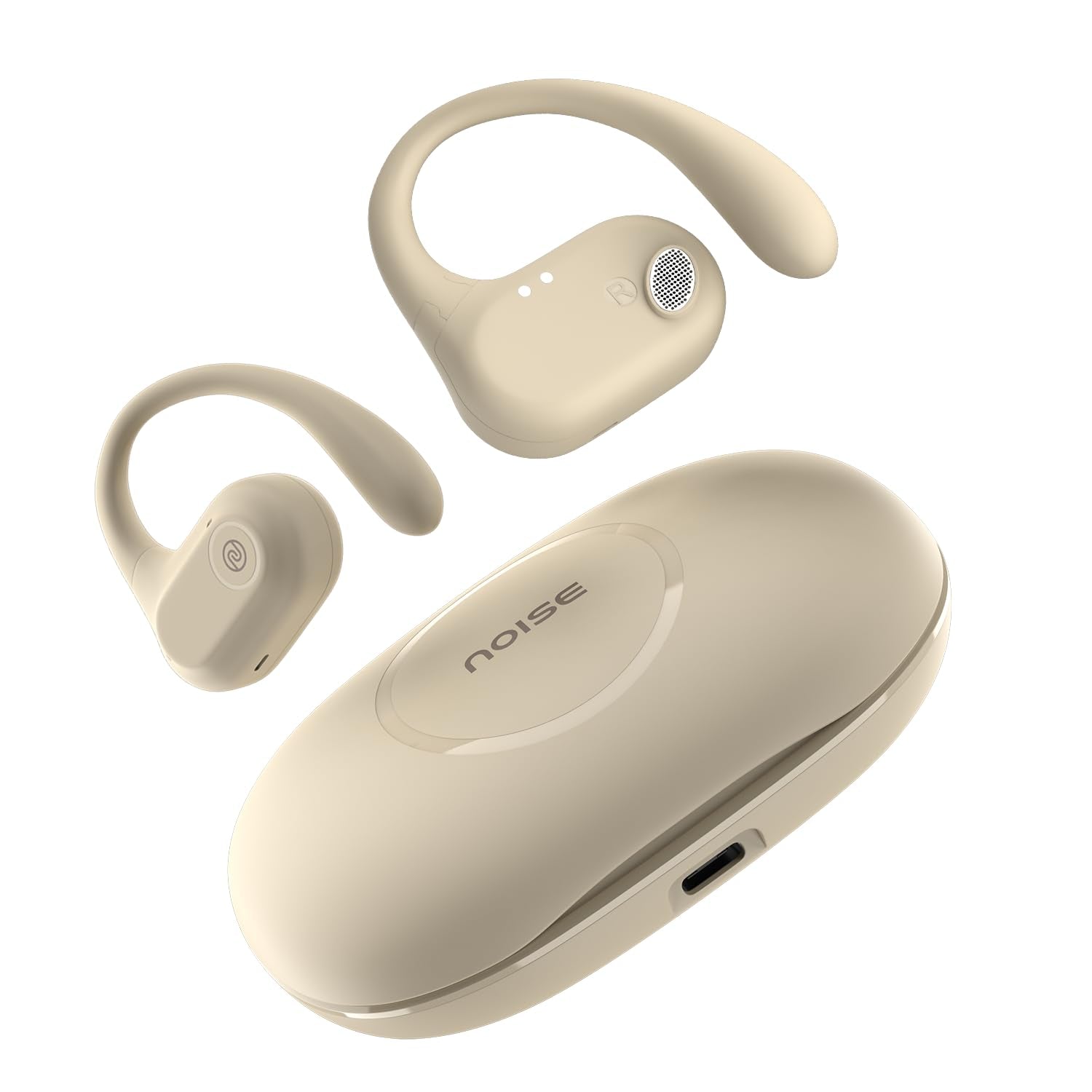 Noise Pure Pods with AirWave technology, 80 Hours Playtime, ENC with Quad Mic Bluetooth Headset  (Power Black, True Wireless)