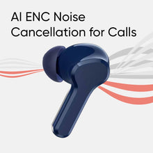 realme Buds T110 with AI ENC for calls, upto 38 hours of Playback and Fast Charging Bluetooth Headset  (Jazz Blue, True Wireless)