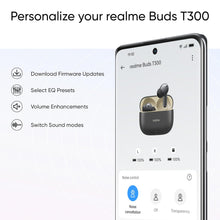 realme Buds T300 TWS earbuds with 40H Play time,30dB ANC, 360° Spatial Audio with Dolby Atmos, 12.4 mm Dynamic Bass Boost Driver, IP55 Water & Dust Resistant, BT v5.3