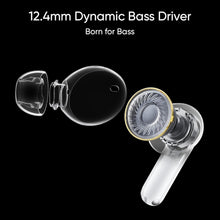 realme Buds T300 TWS earbuds with 40H Play time,30dB ANC, 360° Spatial Audio with Dolby Atmos, 12.4 mm Dynamic Bass Boost Driver, IP55 Water & Dust Resistant, BT v5.3