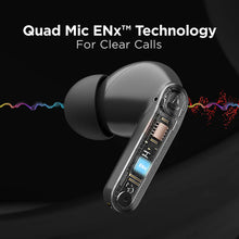 boAt Airdopes 121 Pro True Wireless Bluetooth Earbuds, Upto 40 hrs of playtime, IWP Technology, Bluetooth v5.3, Quad Mics with ENx Technology, Fast Charging, Beast Mode, IPX4 Water Resistance, Easy Touch Controls Black
