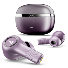 boAt Nirvana Ion 32dB Active Noise Cancellation, 120HRS, Bionic Mode, HIFI5 Bluetooth Headset  (Quartz white, True Wireless)