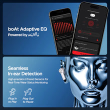 boAt Nirvana Ion 32dB Active Noise Cancellation, 120HRS, Bionic Mode, HIFI5 Bluetooth Headset  (Quartz white, True Wireless)